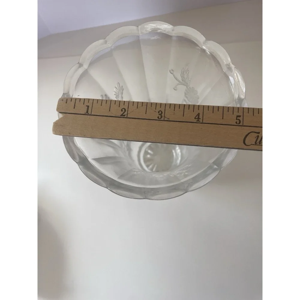 Vintage German Lead Crystal‎ Vase 9